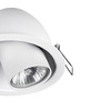Lampa do zabudowy Dot 9378 oczko regulowane wpuszczane białe