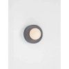 Ścienna lampa do sypialni MALVANO LE45261 okrągła porcelanowa niebieska