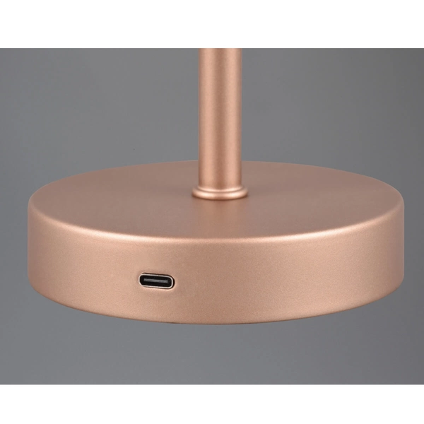 Stołowa lampka sypialniana KARYA DL165-59151 RL Light LED 1,5W 3000K kawowa