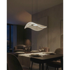 Modernistyczna lampa wisząca MEDUSA przezroczysta czarna AZ6788 LED 30W 3000K