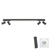 Grafitowa lampa sufitowa Pure-lines LED 25W 2700K-5000K reflektorki