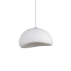 Kopułowa lampa wisząca Nube LP-0030/1P 30cm WH japandi biała