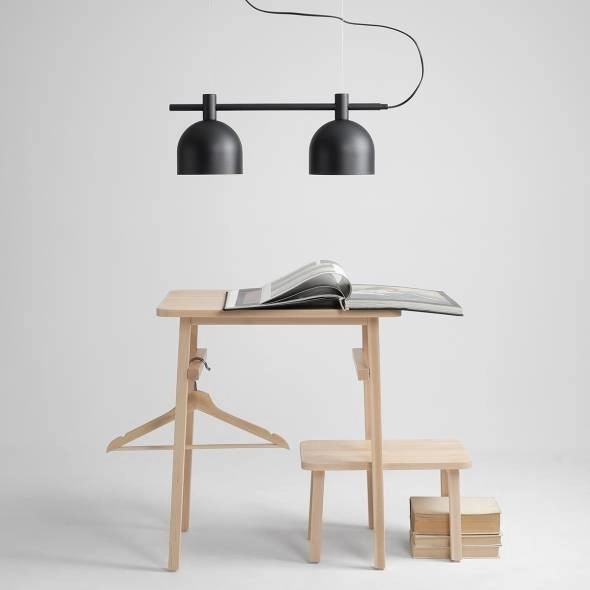 Loftowa lampa wisząca BERYL 976H1 Aldex metalowe kopuły