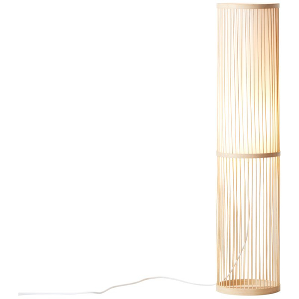 Bambusowa lampa podłogowa Nori 92771/09 tuba naturalna