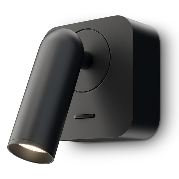 Kinkiet punktowy Mirax C039WL-L3B3K LED 3W 3000K do hotelu czarny