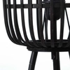 Stojąca lampa podłogowa Woodrow 94977/76 bambusowa czarny