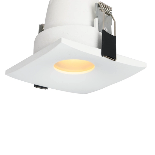 Łazienkowy spot sufitowy Romolo AZ5391 IP65 kapelusz biała