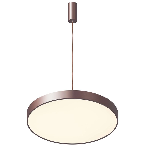 Wisząca LAMPA okrągła ORBITAL 5361-860RP-CO-3 Italux zwis OPRAWA metalowa LED 24W 3000K brązowa