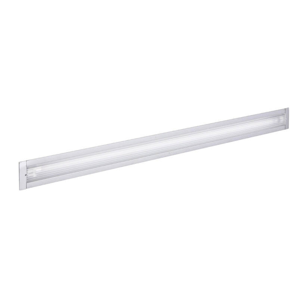Podłużna lampa sufitowa Metrum Line DL-T5HT135/SV Italux wpuszczana srebrny