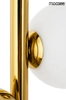 Wisząca lampa nowoczesna Valentino bubbles złota biała