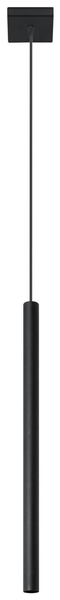 LAMPA wisząca SL.0469 metalowa OPRAWA zwis sopel tuba czarna