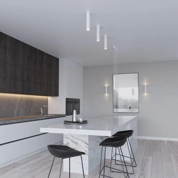 LAMPA wisząca SL.0325 metalowa OPRAWA zwis tuby białe