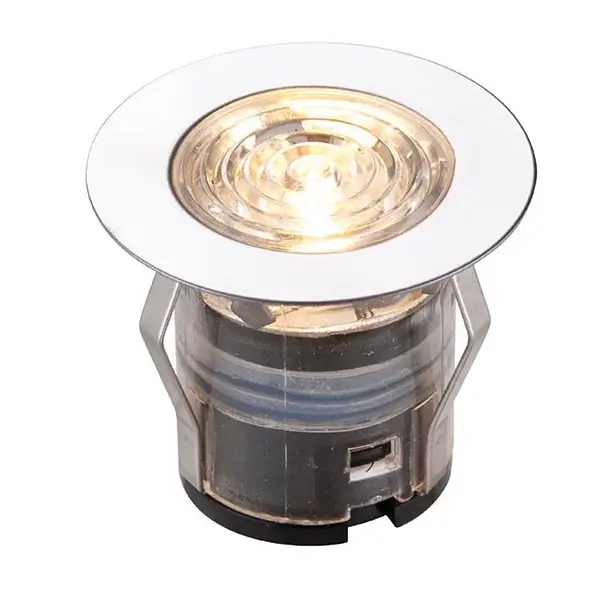 Tarasowe oczka zestaw 10 sztuk IKON 73348 LED 0,75W 3000-4000K IP67 srebrne