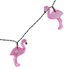 Dekoracyjna girlanda solarna różowe flamingi 10 LED 6m IP44 zimna