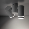 Lampa sufitowa do kuchni Jet 4352 sople rurki z regulacją biała