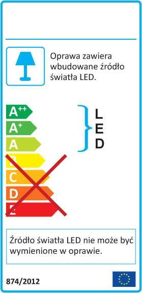 Stojąca lampka K-BL1607 biała Kaja dziecięca LED 6W 3000K-6000K pies biały