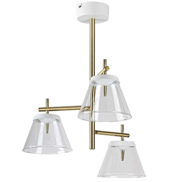 LAMPA wisząca AVIANA 5031 Rabalux szklana OPRAWA skandynawska zwis LED 18W 4000K loftowy biały przezroczysty