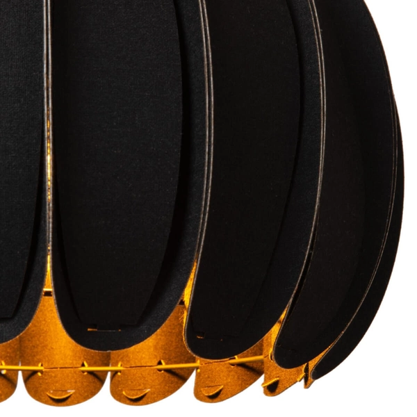 Lampa wisząca filcowa Spencer 34445/30/30 do salonu czarna