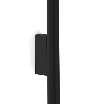 Metalowa tuba LASER 8047 Nowodvorski lampa ścienna biurowa czarna