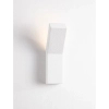 Ścienna lampa gipsowa DORSELA LE45576 minimalistyczna biała