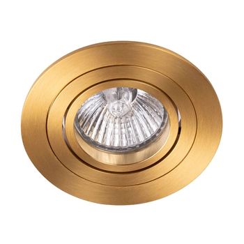 Lampa ledowa sufitowa Caro AZ5424 okrągła ruchoma złota