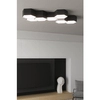 Czarna lampa sufitowa SL.1059 geometryczna do przedpokoju