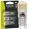 Żarówki LED 306784 Polux G9 2,5W 3000K 180lm biała ciepła trójpak
