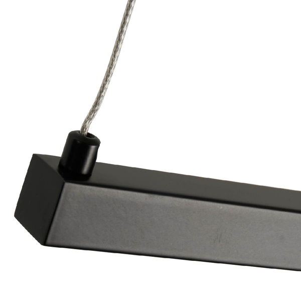 Zwisająca lampa BEAM ST-8960-L120 black LED 13W 3000K nad wyspę czarna
