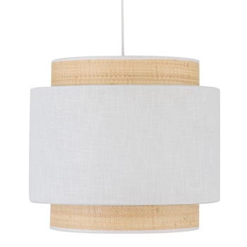 Wisząca lampa okrągła Boho 5653 TK Lighting naturalny biały słomkowy