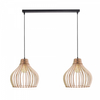 Ekologiczna lampa wisząca Bareel 137623619891 drewniany zwis skandynawski