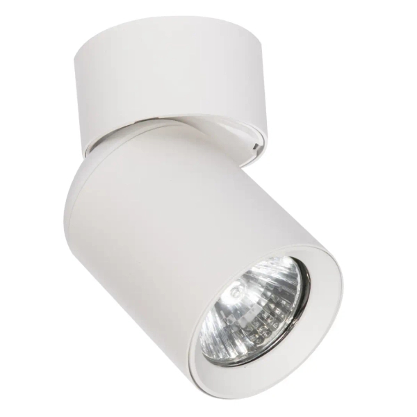 Minimalistyczna lampka sufitowa Pointa LP-6398/1WS WH na korytarz biały