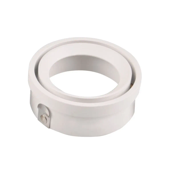 Downlight do sypialni XENO 325389 podłużna tuba biała złota