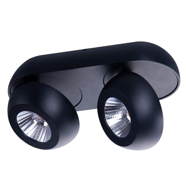 Przysufitowa lampa podwójna OJOS AZ4199 Azzardo LED 16W 3000K czarny