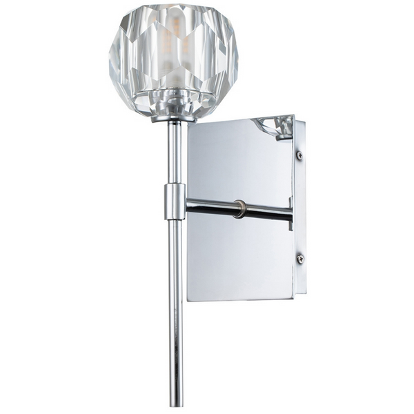Łazienkowy kinkiet QN-REGALIA1-PC-BATH kryształ chrom