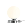 Kulista lampa sypialniana Ball 1076B4_S Aldex nocna minimalistyczna chrom
