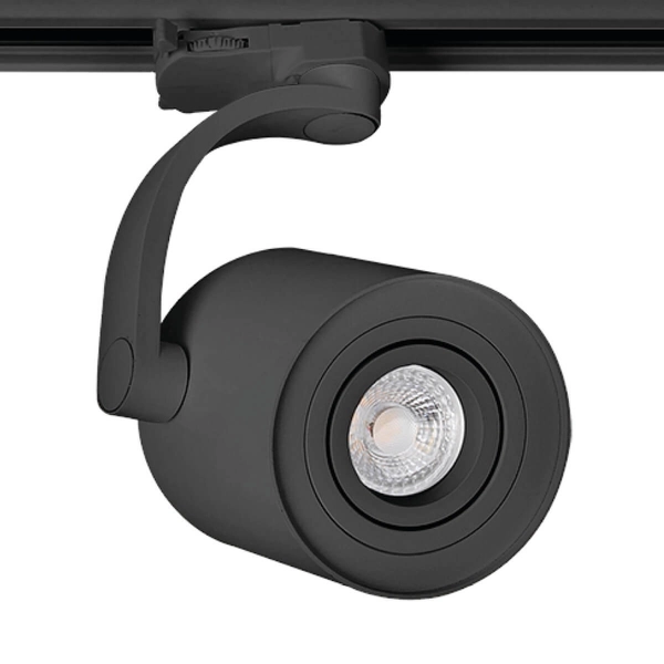 Regulowana lampa do 3-fazowego szynoprzewodu Bross AZ3501 czarna