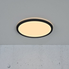 Łazienkowy plafon OJA 2015026103 LED 14,5W 3000-4000K IP54 czarny