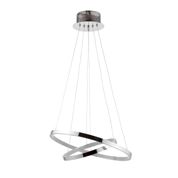 Pierścieniowa lampa wisząca Kline KLINE-2CH LED 28W 3000K chrom