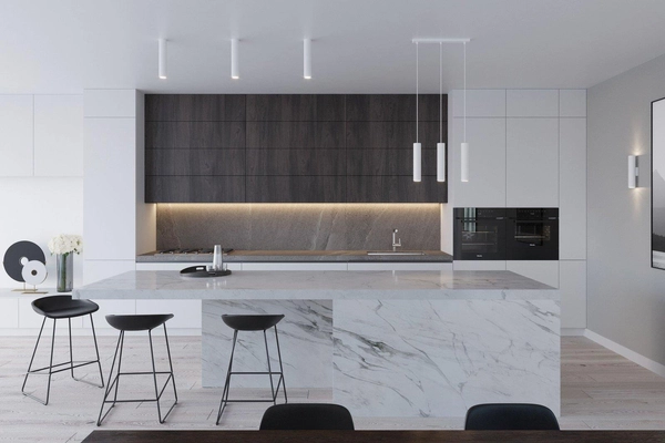 Podwieszana lampa LAGOS 1 SL.0323 Sollux tuba nowoczesna biała