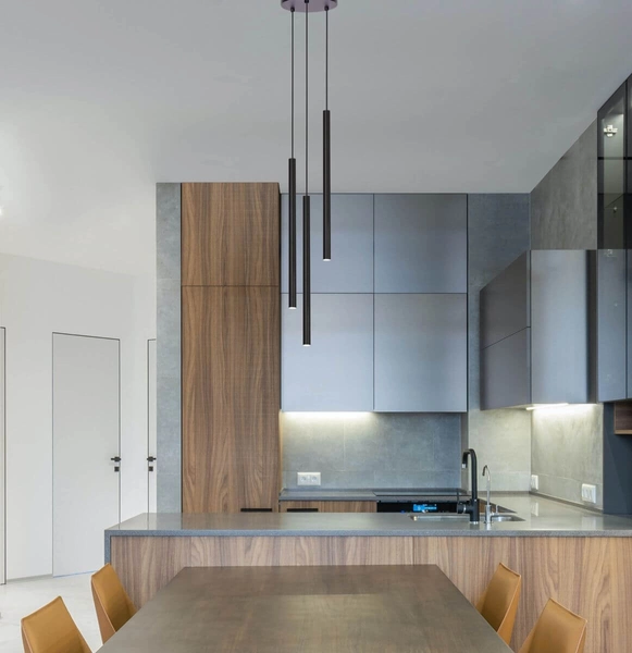 Kaskada lampa wisząca Gelato K-4862 Kaja nad łóżko do sypialni czarna