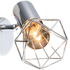 Kinkiet LAMPA ścienna XARA 54802-1 Globo druciana OPRAWA regulowana drut chrom