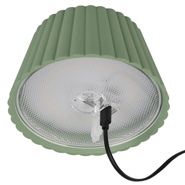 Stołowa lampka na taras Suarez R57706149 LED 2W 3000K IP44 zielona