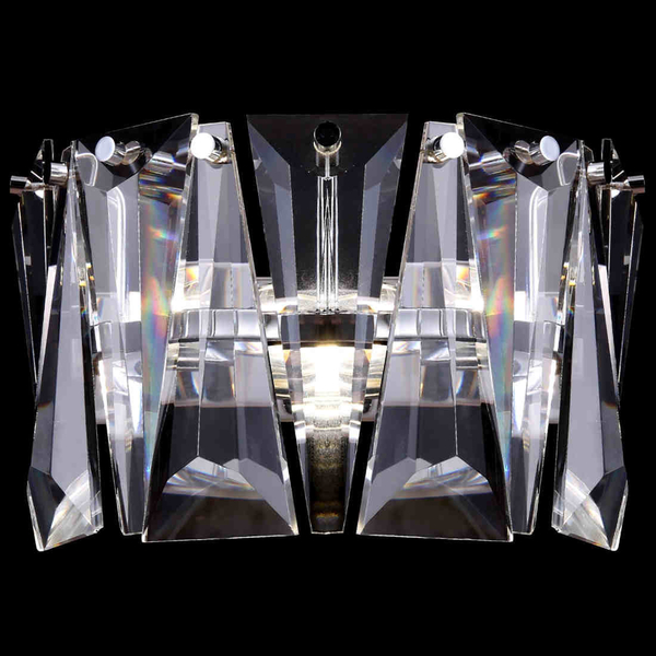LAMPA ścienna PUNTES MOD043WL-01CH Maytoni glamour OPRAWA crystal kinkiet szklany chrom
