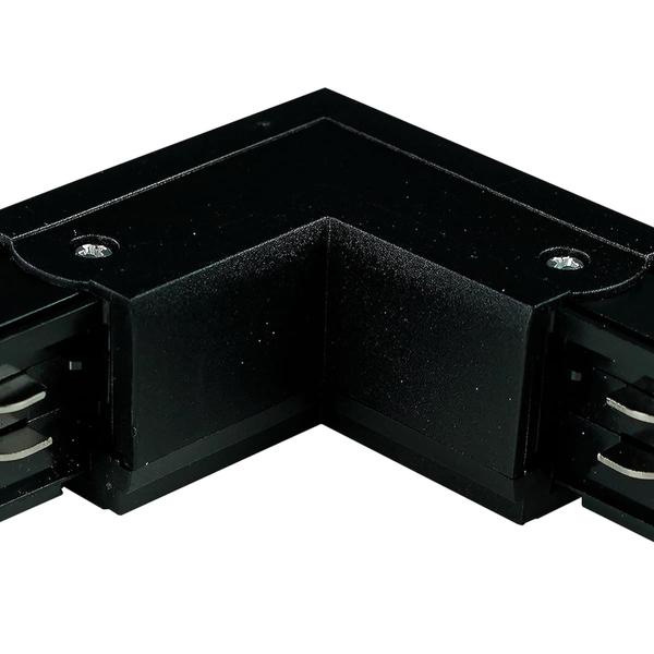 Kątowy łącznik do szynoprzewodu Tracer 3607 TK Lighting trójobwodowy czarny