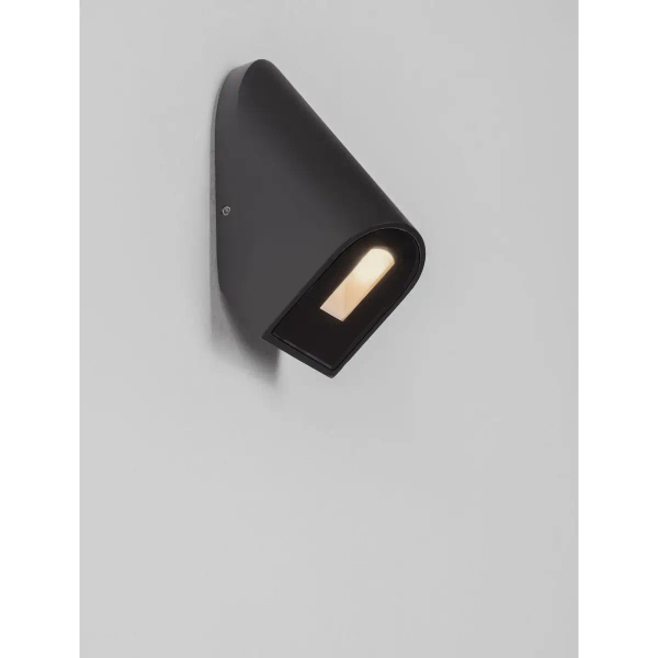 Zewnętrzny kinkiet ścienny TELVANO LE75312 LED 3W 3000K IP65 czarny