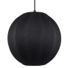 Loftowa wisząca lampa Dana ML1806 kula z tkaniny czarny