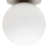 Kulista sufitowa lampa do salonu HOTEL MOOD1 41489 kula szara beżowa