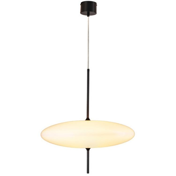 Lampa zwisowa Piatto ST-9222P Step eliptyczna biała czarna