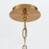 Wisząca lampa retro Nottingham QN-NOTTINGHAM-3P-AB złoty przezroczysty