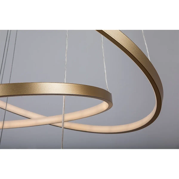 Modernistyczna lampa wisząca Beliza 72349 LED 90W 3000-6500K złoty